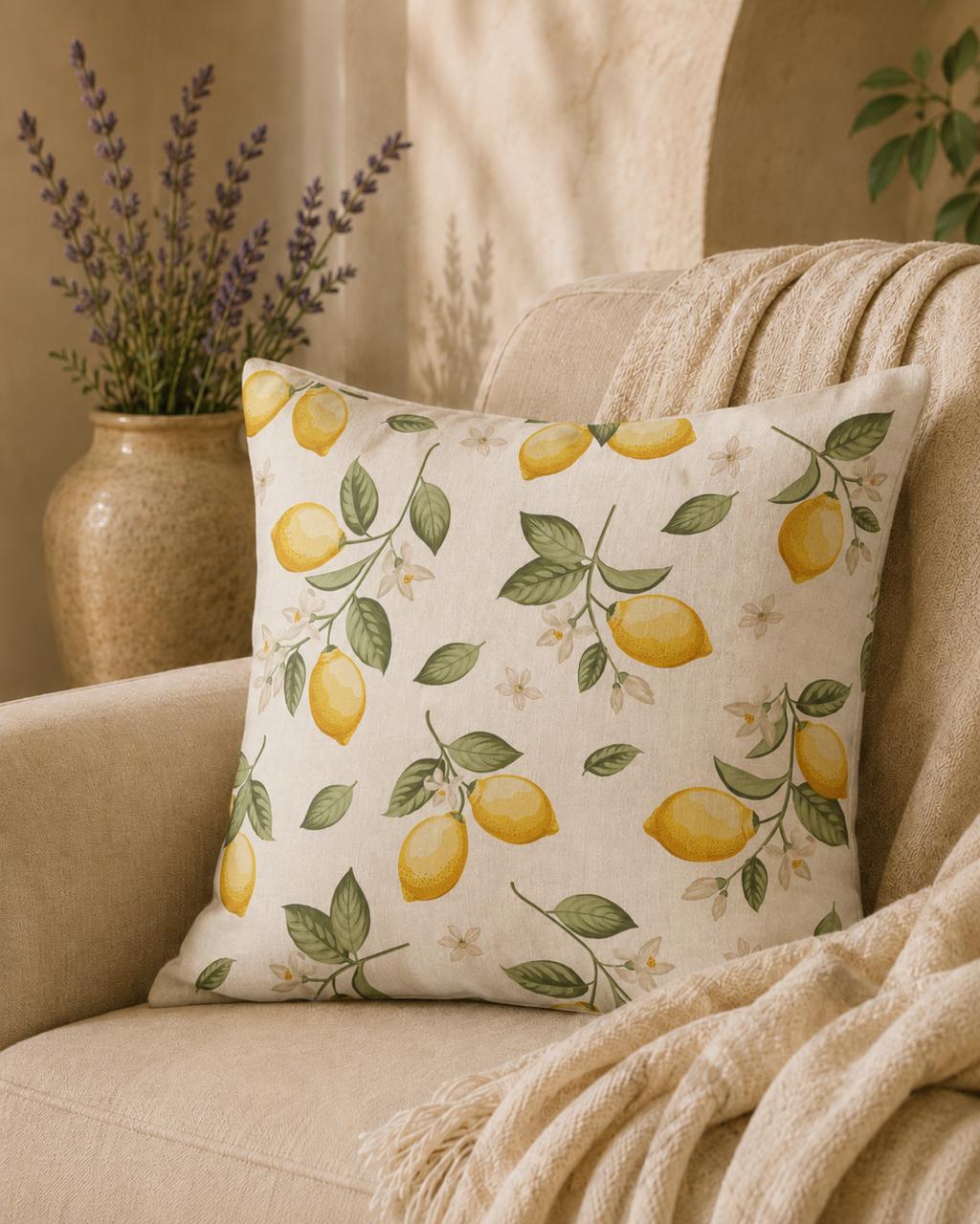 Botanical pillow covers from Kotkoa Shop